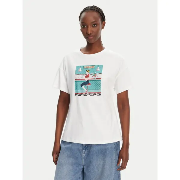 Liu Jo Liu Jo T-shirt WA5342 JS923 M9505 Bijela Regular Fit