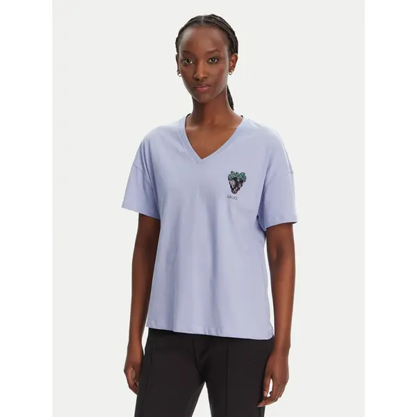 Liu Jo Liu Jo T-shirt WA5366 JS904 Ljubičasta Regular Fit