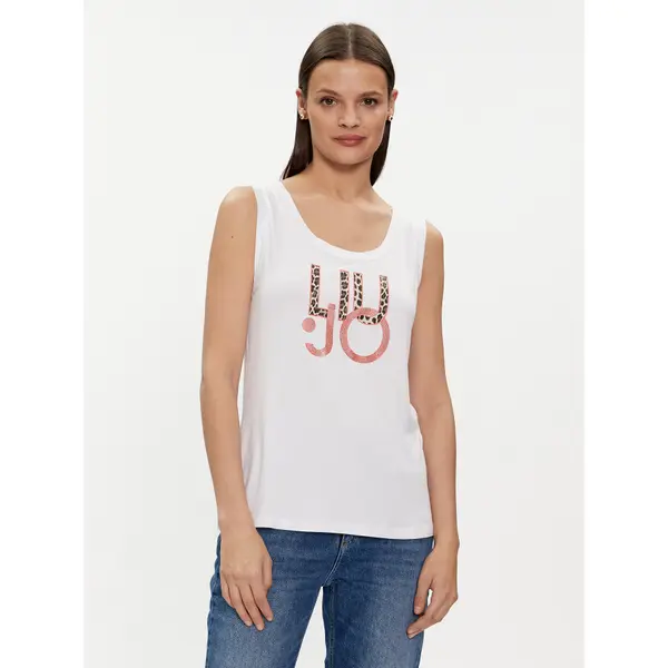 Liu Jo Liu Jo Top VA4117 JS360 Bijela Regular Fit