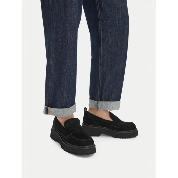 Badura Loaferice Badura EO-ARYA-LT017-1 Crna