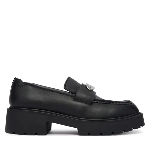 Calvin Klein Loaferice Calvin Klein Chunky Loafer Lth Hw YW0YW01912 Crna
