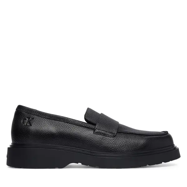 Calvin Klein Loaferice Calvin Klein Combat Ess Loafer Lth HM0HM02337 Crna