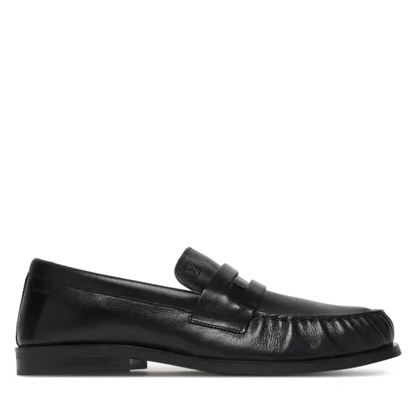 Calvin Klein Loaferice Calvin Klein Ess Rubber Loafer Wr Pol Lth HM0HM02171 Crna