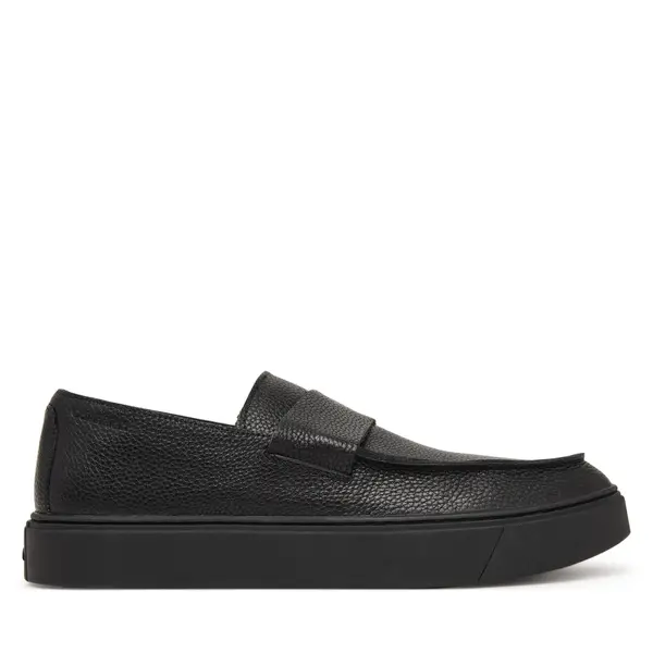 Calvin Klein Loaferice Calvin Klein Hybrid Clean Loafer Band Tum Lth HM0HM02184 Crna
