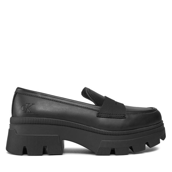 Calvin Klein Jeans Loaferice Calvin Klein Jeans Chunky Combat Loafer Wn YW0YW01120 Triple Black 0GT