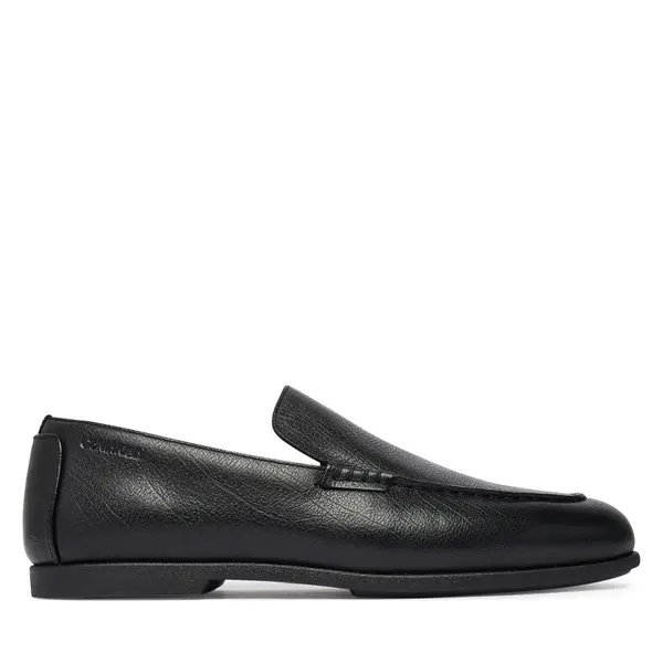 Calvin Klein Loaferice Calvin Klein Low Prof Loafer Txt Lth HM0HM02175 Crna