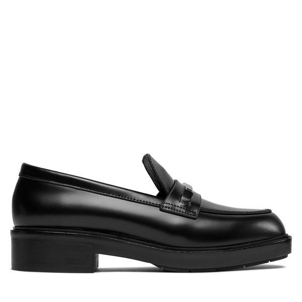 Calvin Klein Loaferice Calvin Klein Rubber Sole Loafer W/Hw HW0HW02006 Ck Black BEH