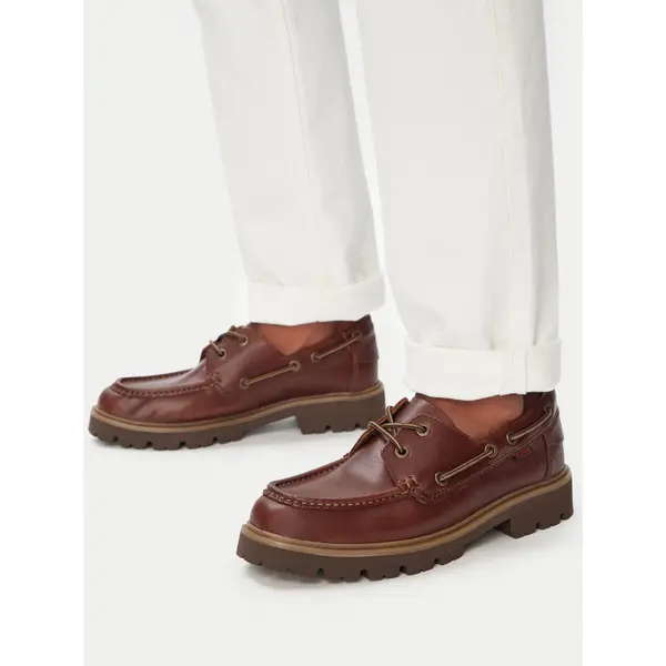 Clarks Loaferice Clarks Cleyhill Boat 26186176 Smeđa