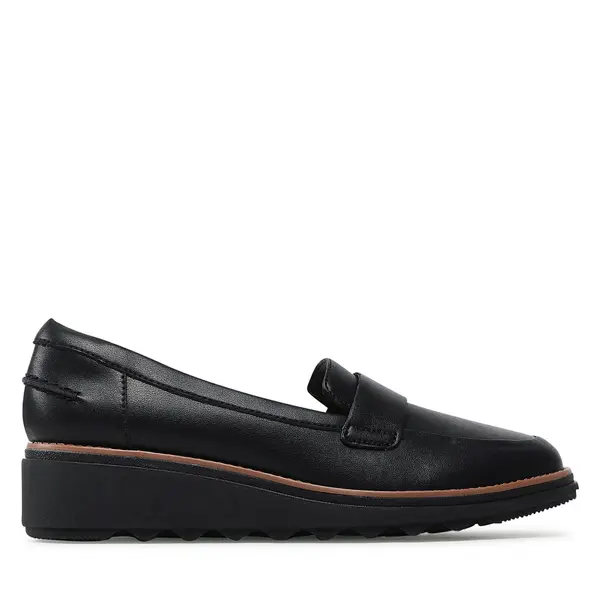 Clarks Loaferice Clarks Sharon Gracie 261568164 Crna