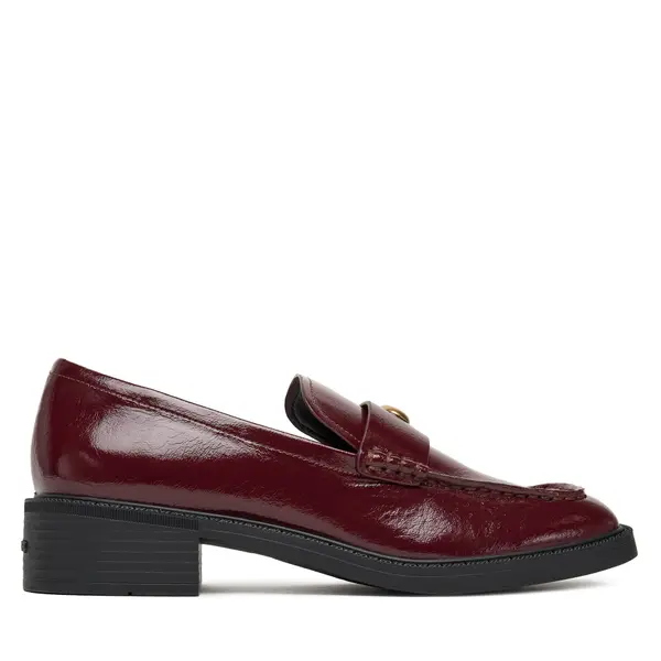 Coach Loaferice Coach CCH83 Tamnocrvena