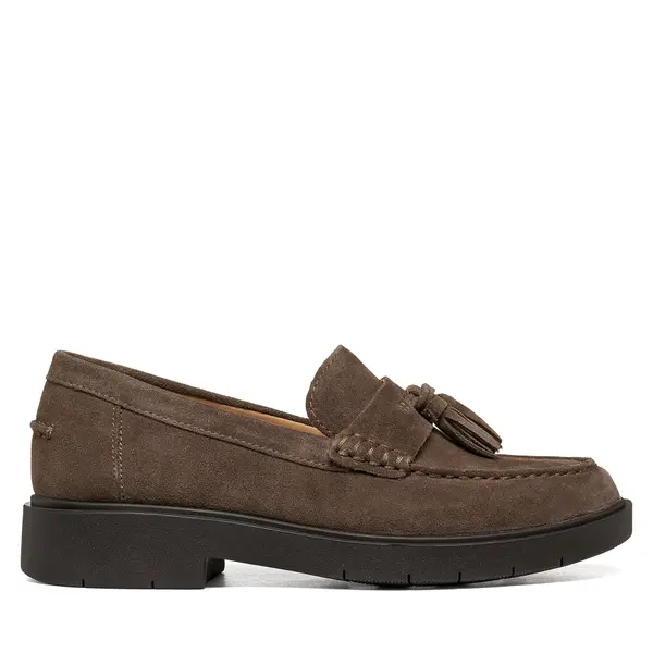 Geox Loaferice Geox D Spherica Ec1 B D65DKA 22 C6029 Svijetlo smeđa