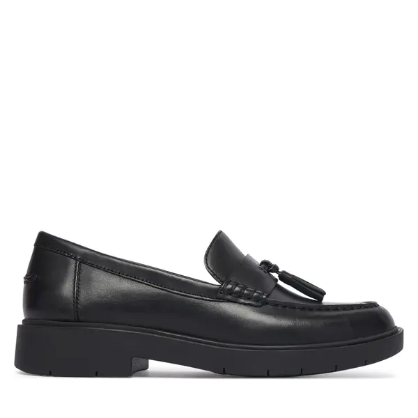 Geox Loaferice Geox D Spherica Ec1 B D65DKA 43 C9999 Crna