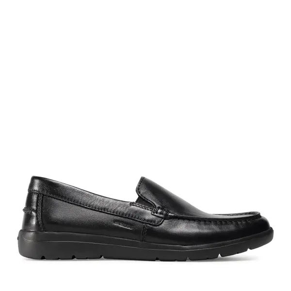 Geox Loaferice Geox U Leitan E U043QE 00085 C9999 Crna