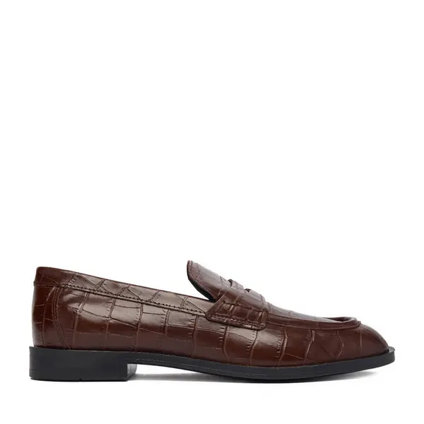 gino rossi Loaferice GINO ROSSI EO-MANU-25550PE Smeđa