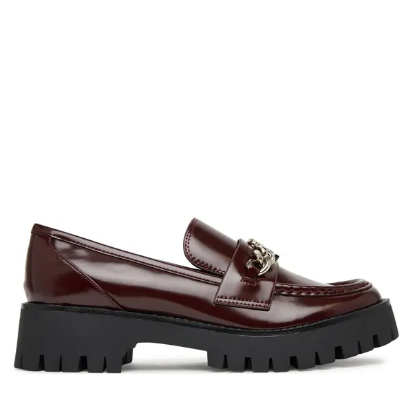 Guess Loaferice Guess FLPALR ELE14 Tamnocrvena