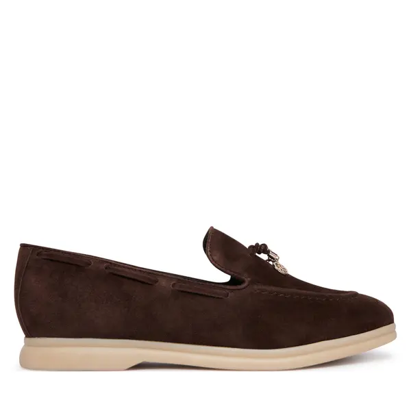 Guess Loaferice Guess FLTNAI SUE14 Smeđa