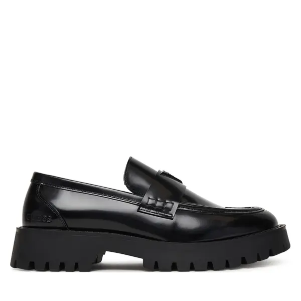 Guess Loaferice Guess FMPGOR LEA14 Crna