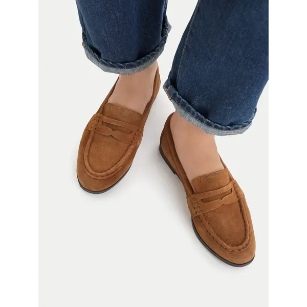 LASOCKI Loaferice Lasocki CEO-WI16-ZARA-07 Svijetlo smeđa