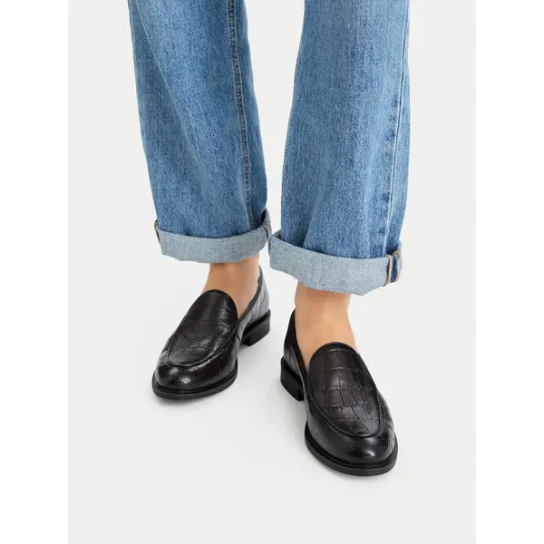 Mexx Loaferice MEXX EO-WI44-ANTLER-01 Tamno smeđa