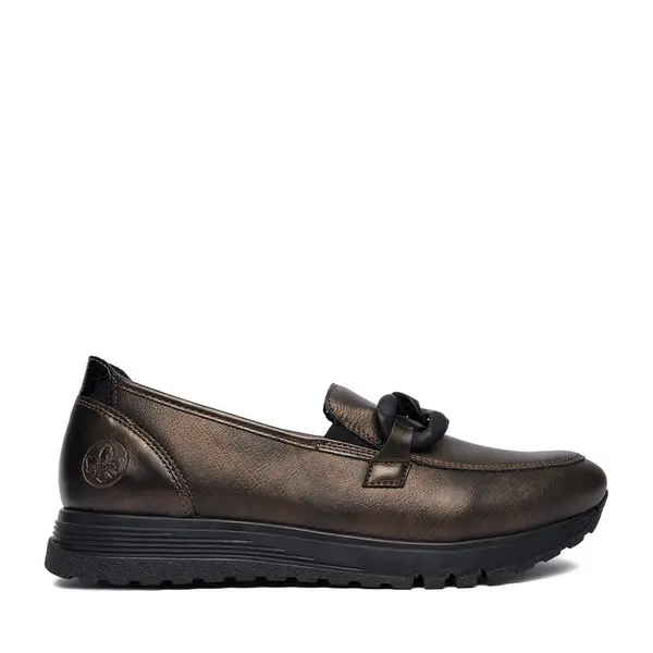 Rieker Loaferice Rieker CEO-49051-25 Tamno smeđa