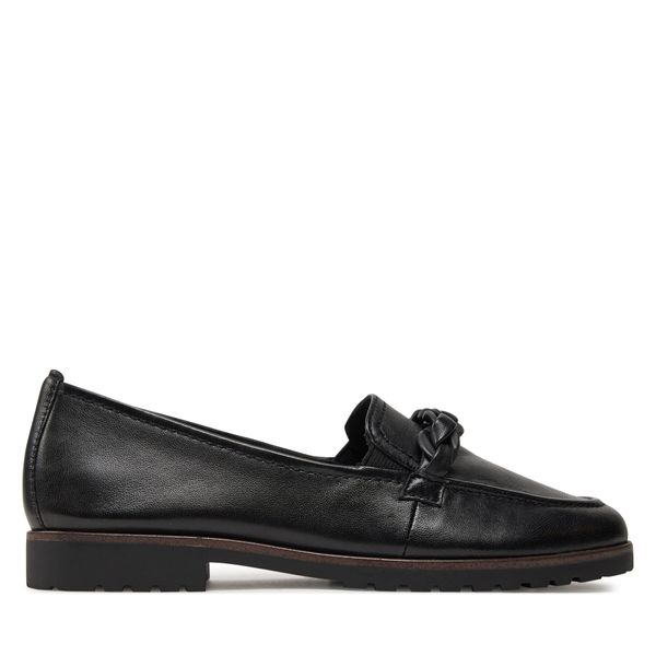 Tamaris Loaferice Tamaris 1-24200-42 Black Leather 003