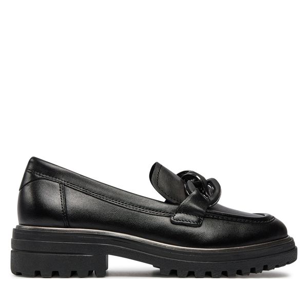 Tamaris Loaferice Tamaris 1-24707-42 Black Leather 003