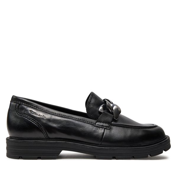 Tamaris Loaferice Tamaris 1-24712-42 Black Leather 003