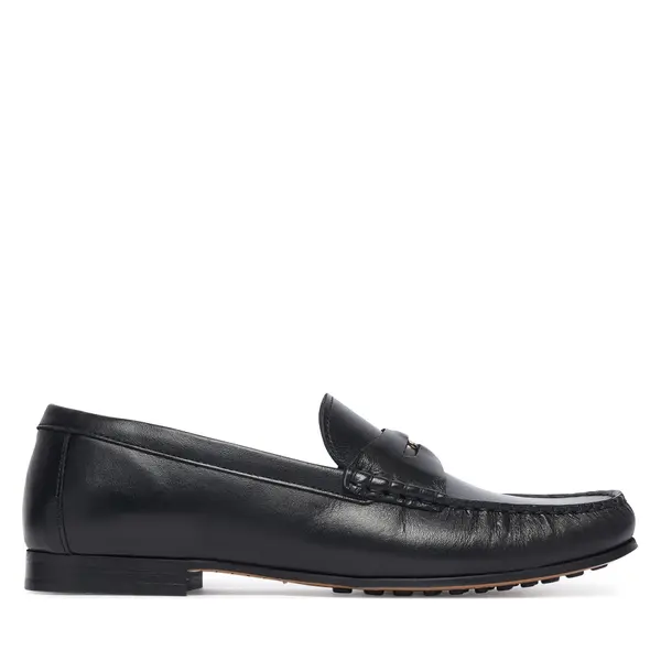 Tommy Hilfiger Loaferice Tommy Hilfiger Coin Classic Loafer Pods FW0FW09499 Crna