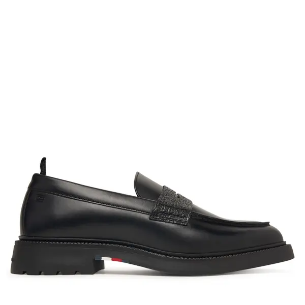 Tommy Hilfiger Loaferice Tommy Hilfiger Corporate Casual FM0FM05968 Crna