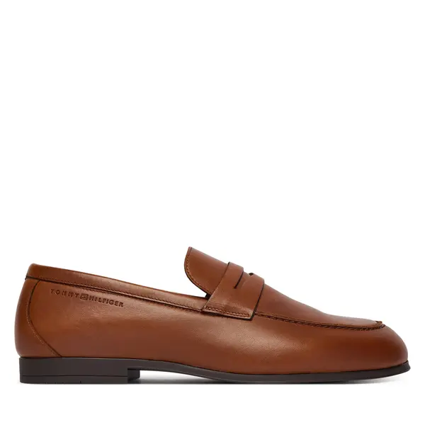 Tommy Hilfiger Loaferice Tommy Hilfiger Flexible Slim FM0FM05849 Smeđa