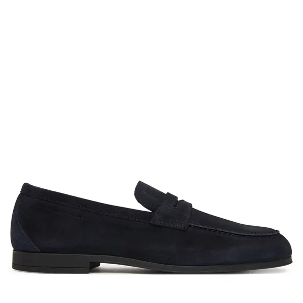 Tommy Hilfiger Loaferice Tommy Hilfiger Flexible Slim Suede Loafer FM0FM05745 Plava
