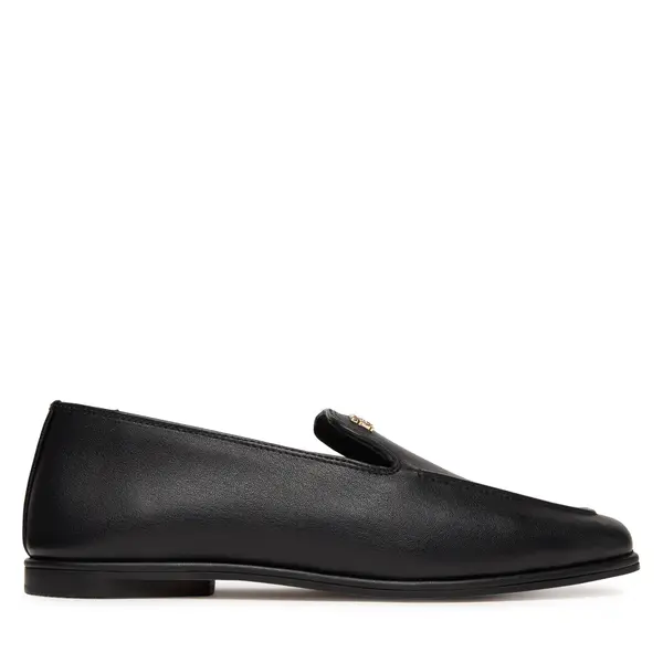 Tommy Hilfiger Loaferice Tommy Hilfiger Th Leather Loafer FW0FW09319 Crna