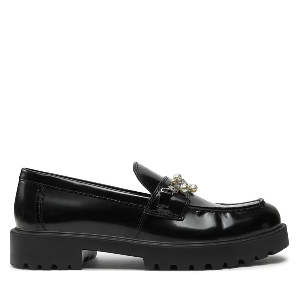 TORY BURCH Loaferice Tory Burch Embellished Classic Lug Loafer 165828 Crna