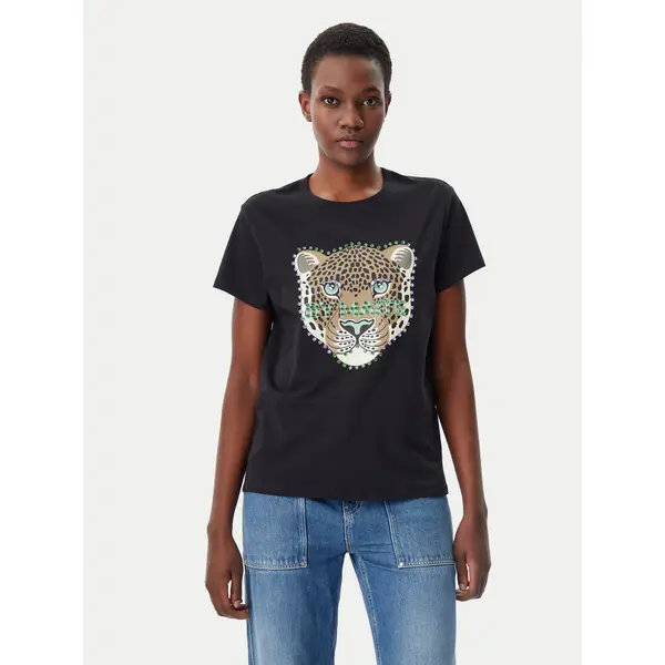 LOLA CASADEMUNT LOLA CASADEMUNT T-shirt MS2515004 Crna Relaxed Fit