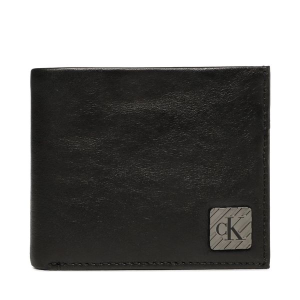 Calvin Klein Jeans Mali muški novčanik Calvin Klein Jeans Logo Hardware Bifold Rfid K50K510138 BDS