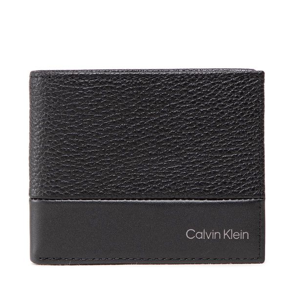 Calvin Klein Mali muški novčanik Calvin Klein Subtle Mix Bifold 6Cc W/Bill K50K509182 Ck Black BAX