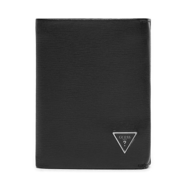 Guess Mali muški novčanik Guess SMMTSL LEA65 Crna