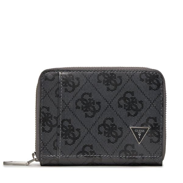 Guess Mali muški novčanik Guess Vezzola Leather Slg SMVELE LEA86 BLA