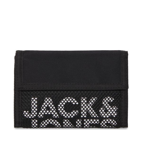 Jack&Jones Mali muški novčanik Jack&Jones Jacashford 12233480 Crna