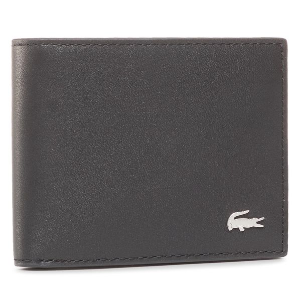 Lacoste Mali muški novčanik Lacoste S Slim Billfold Id Slot NH1407FG Black 000