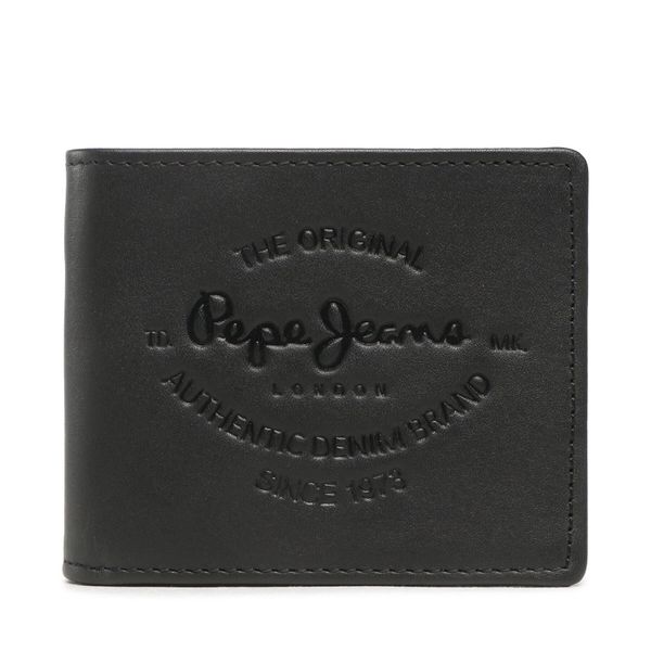 Pepe Jeans Mali muški novčanik Pepe Jeans Anson PM070362 Black 999