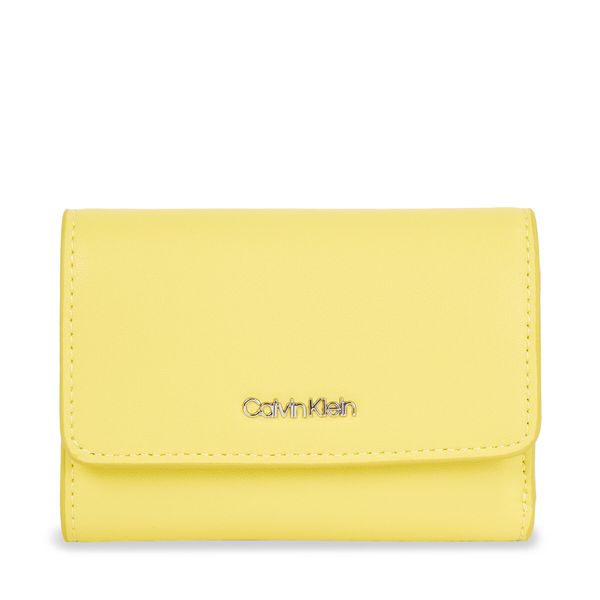Calvin Klein Mali ženski novčanik Calvin Klein Ck Must Small Trifold K60K611934 Acacia LAF
