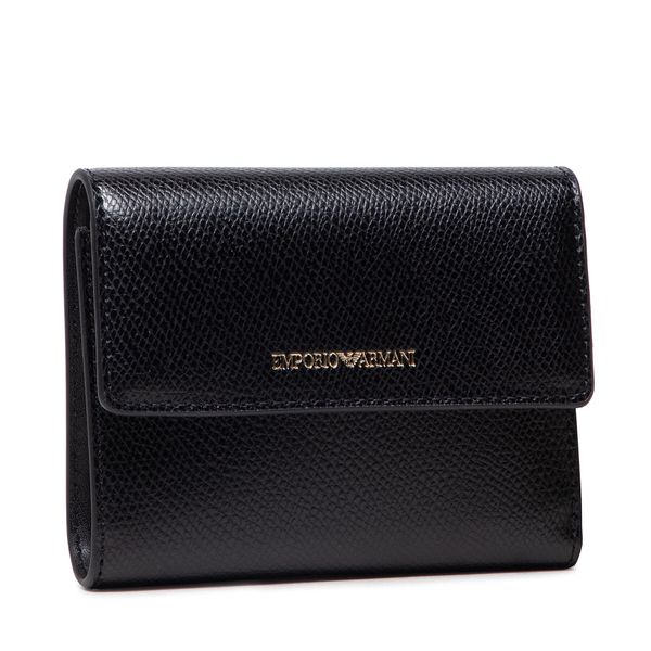 Emporio Armani Mali ženski novčanik Emporio Armani Y3H185 YH15A 81386 Black/Black