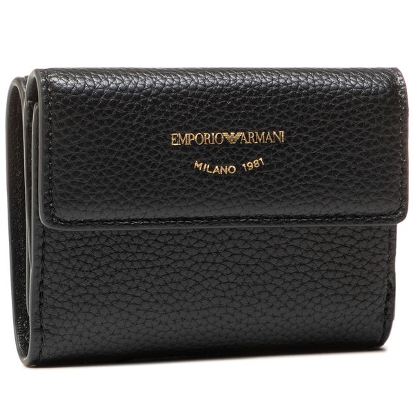 Emporio Armani Mali ženski novčanik Emporio Armani Y3H215 YFW9B 80001 Nero