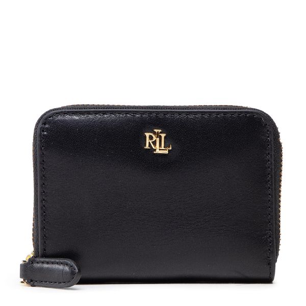 Lauren Ralph Lauren Mali ženski novčanik Lauren Ralph Lauren Sm Zip Wallet 432876729003 Black