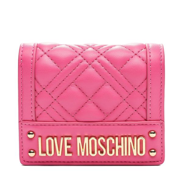 LOVE MOSCHINO Mali ženski novčanik LOVE MOSCHINO JC5601PP0HLA0604 Ružičasta
