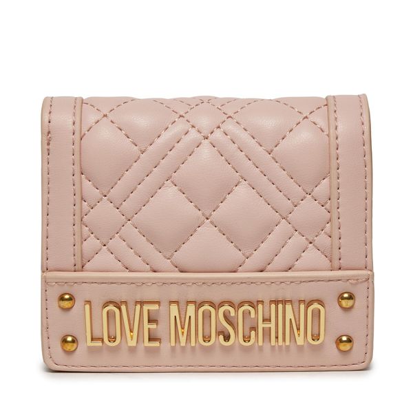 LOVE MOSCHINO Mali ženski novčanik LOVE MOSCHINO JC5601PP1ILA0601 Cipria