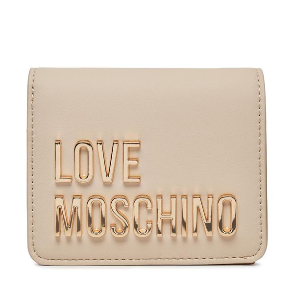 LOVE MOSCHINO Mali ženski novčanik LOVE MOSCHINO JC5612PP1IKD0110 Avorio