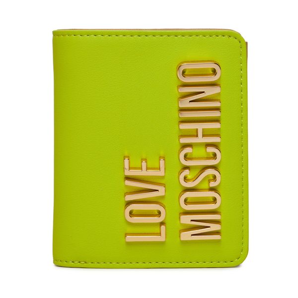 LOVE MOSCHINO Mali ženski novčanik LOVE MOSCHINO JC5612PP1IKD0404 Lime