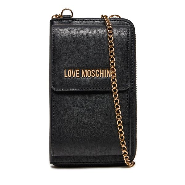 LOVE MOSCHINO Mali ženski novčanik LOVE MOSCHINO JC5701PP0ILD0000 Nero
